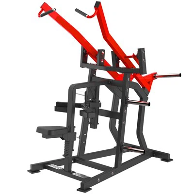 Máquina de gimnasio comercial ISO lateral frontal Lat Pulldown